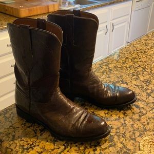 Lucchese Men’s Ostrich Ropers